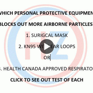 Which works best? A Surgical Mask, KN95, and N95 Respirator?