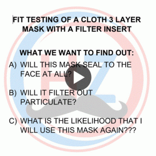 How Good is a 3 Layer Cloth Mask at Filtering Particulate?