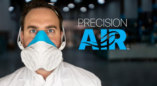 Healthcare Worker Wearing PRECISION AIR
